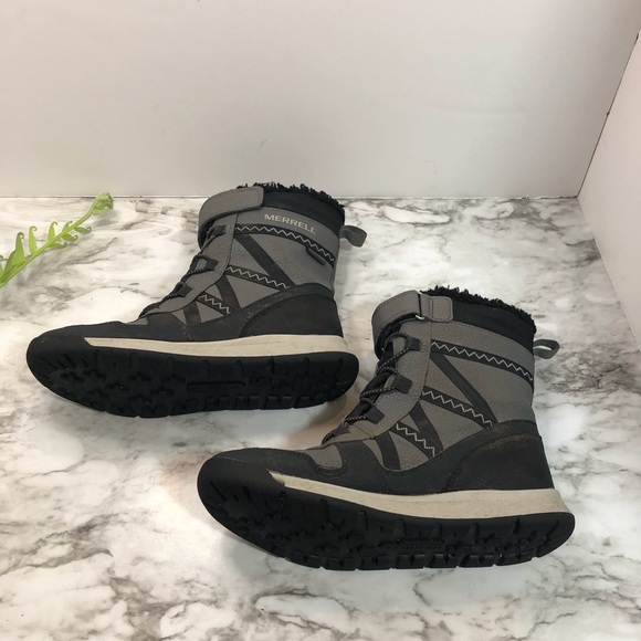 Merrell Unisex-Child Snow Crush 2.0 Waterproof Boot Kids Size 3M - Picture 5 of 7